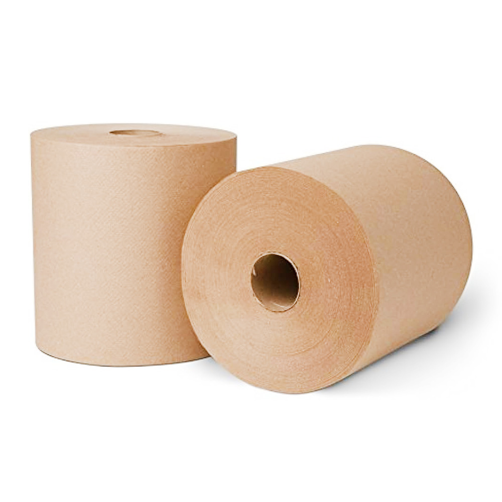 NP-12600EN Natural Kraft 8"x600' Standard Roll Towel 12/cs