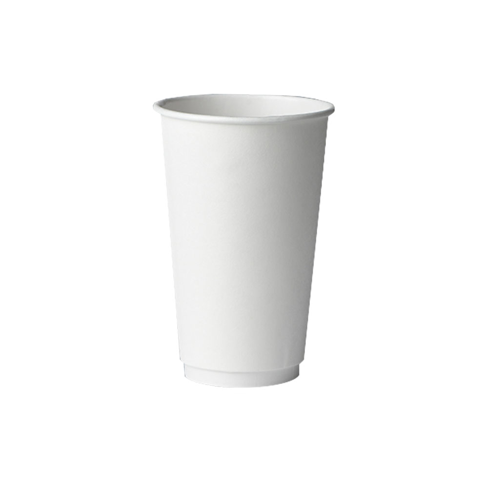 DWWC12 White 12 oz. Double Wall Paper Hot Cup     20/26 cs