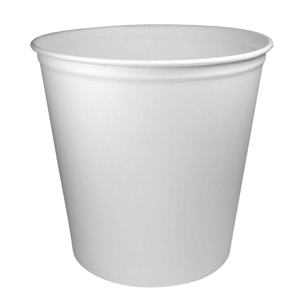 10T1-N0198 White 165 oz. Unwaxed Paper Bucket     100/cs