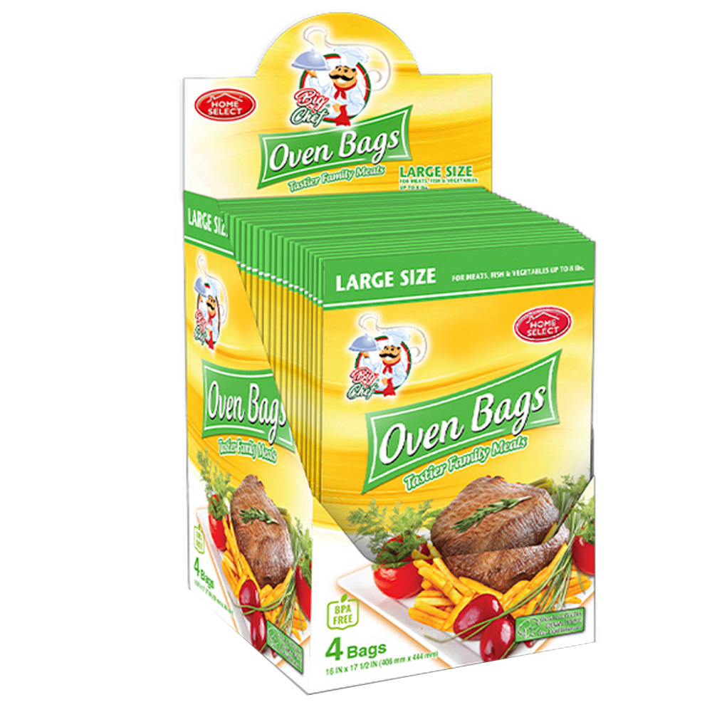 11442-24 Large Oven Bag w/Dispenser 24/4 cs