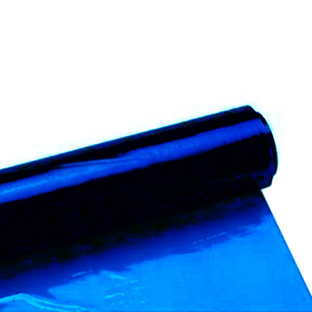 40X100B Blue 40"x100' Cellophane Roll 1 ea. - 40X100B  BLUE 40" CELLO ROLL