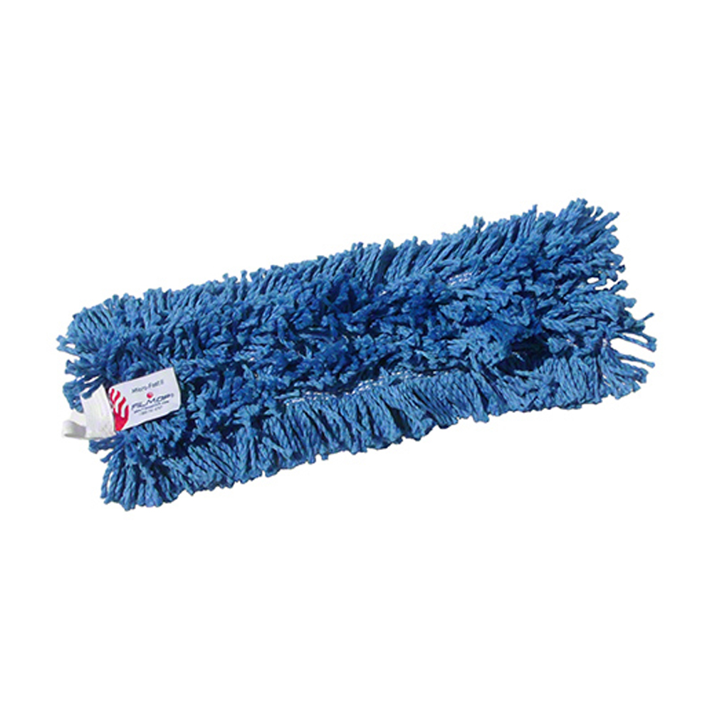 1186A Blue 16" Long Shag Microfiber Dusting Sleeve6/cs