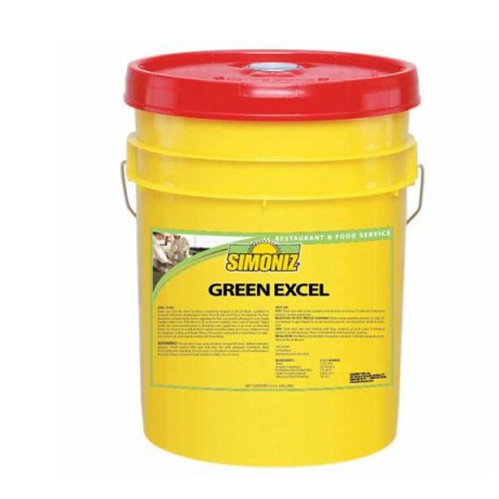 G1378005 Green 5 Gallon Excel Dish Detergent 1    Pail