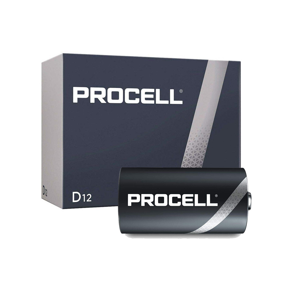 DURPC1300 Procell "D" 1.5V Alkaline Batteries 12/cs