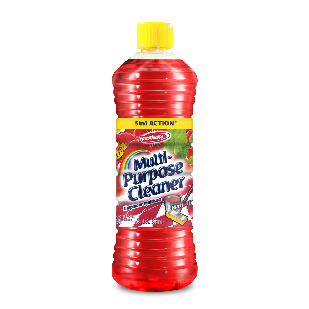 12436-12 Multi-Purpose 28 oz. Cleaner w/ Cherry   Blast Scent 12/cs - 12436-12 AP CLNR BERRY BLAST