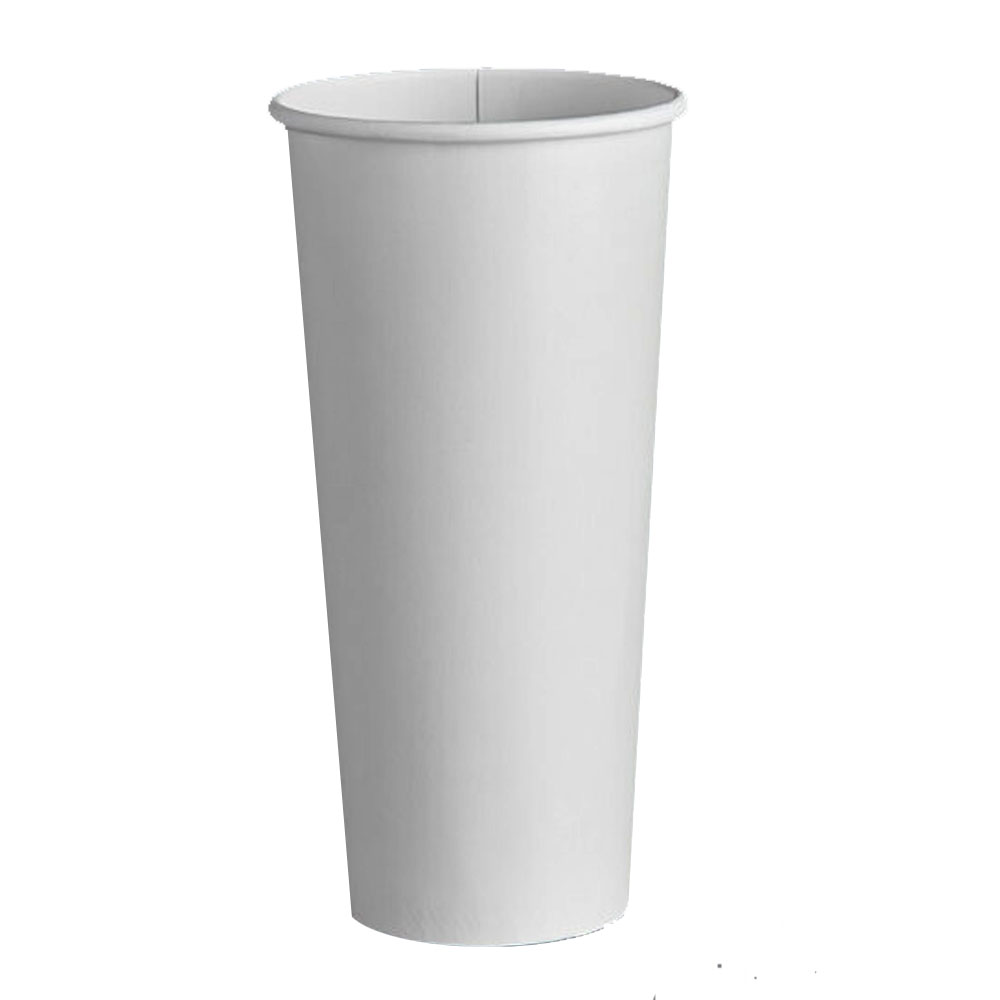 WCC2022 White 21/22 oz. Paper Cold Cup 20/50 cs - WCC2022 21/22z WHT PPR COLD CP