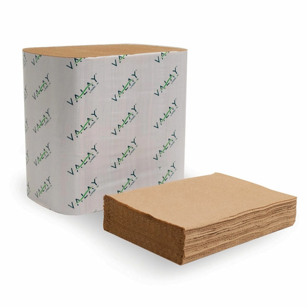 5300VN Valay Kraft 6.3"x8.8" 2ply Interfolded     Napkin 12/500 cs