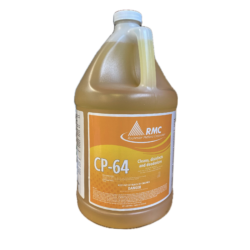 RMCBYQT4G CP-64 1 Gal. Cleaner, Disinfectant and Deordorizer 4/cs