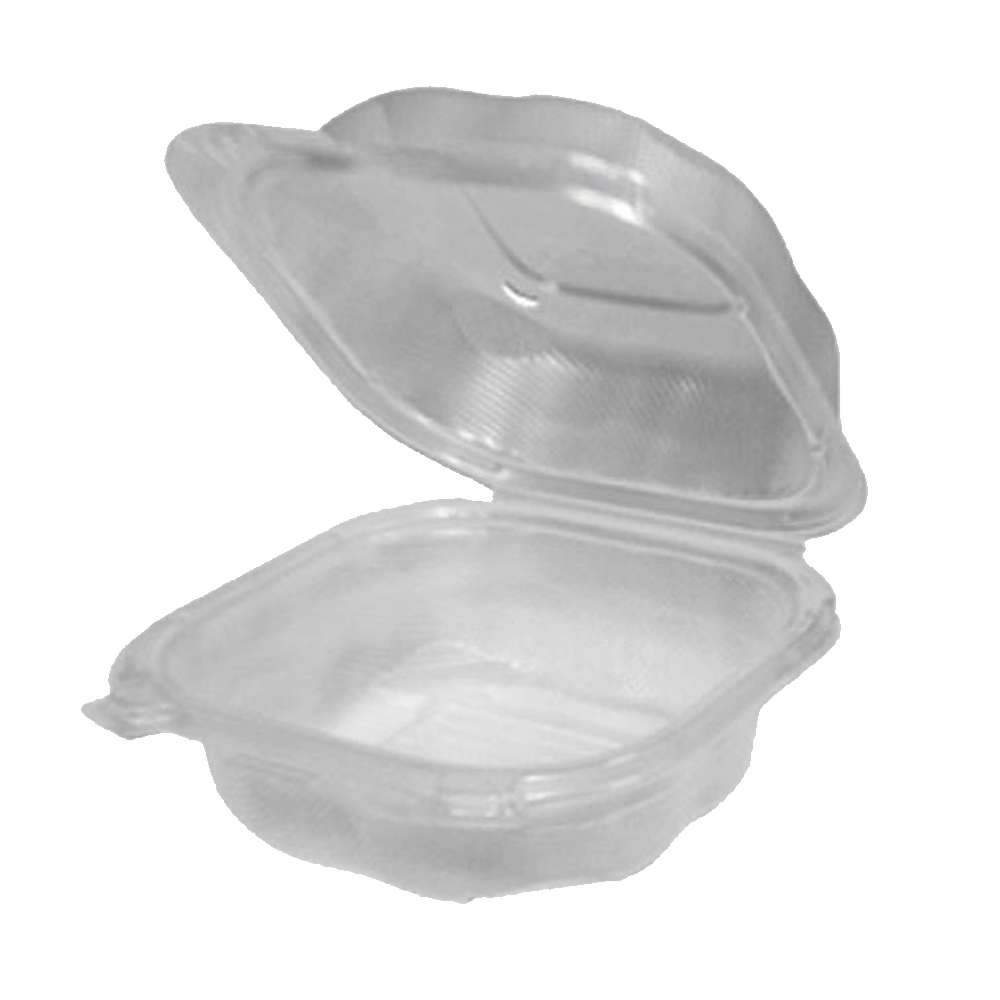 6 oz. Clear Hinged Deli Container (400/CS)