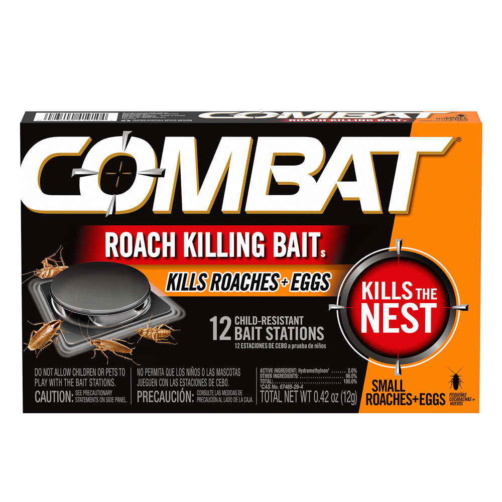 The Dial Corp. - Combat 12 Count Source Kill Small Bait Roach Killer ...