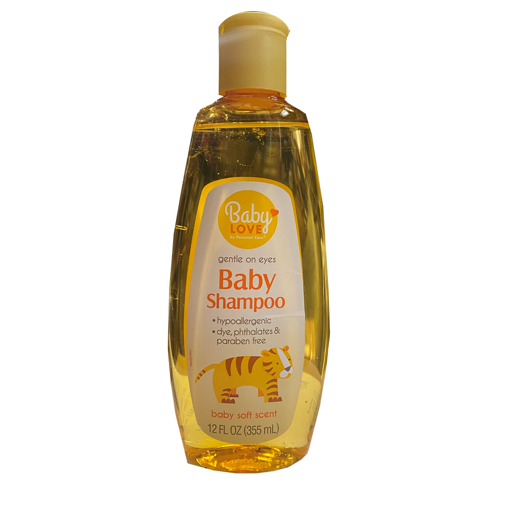 5002-12 Baby Love 12 oz. Baby Shampoo w/Baby Soft Scent 12/cs - 5002-12 BABY SHAMPOO 12z