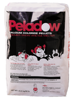 84173 Peladow 50 lb. Bag Ice Melt Calcium Chloride Pellets 1 bg.