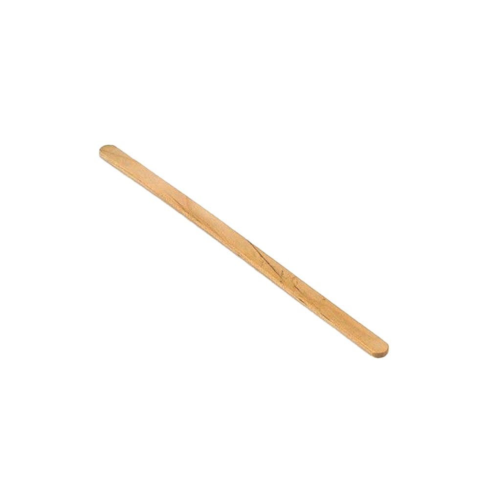 SPSTWDWD55 Unwrapped 5.5" Wood Coffee Stirrer 10/1000 cs - SPSTWDWD55 WOOD 5.5" STIRRER