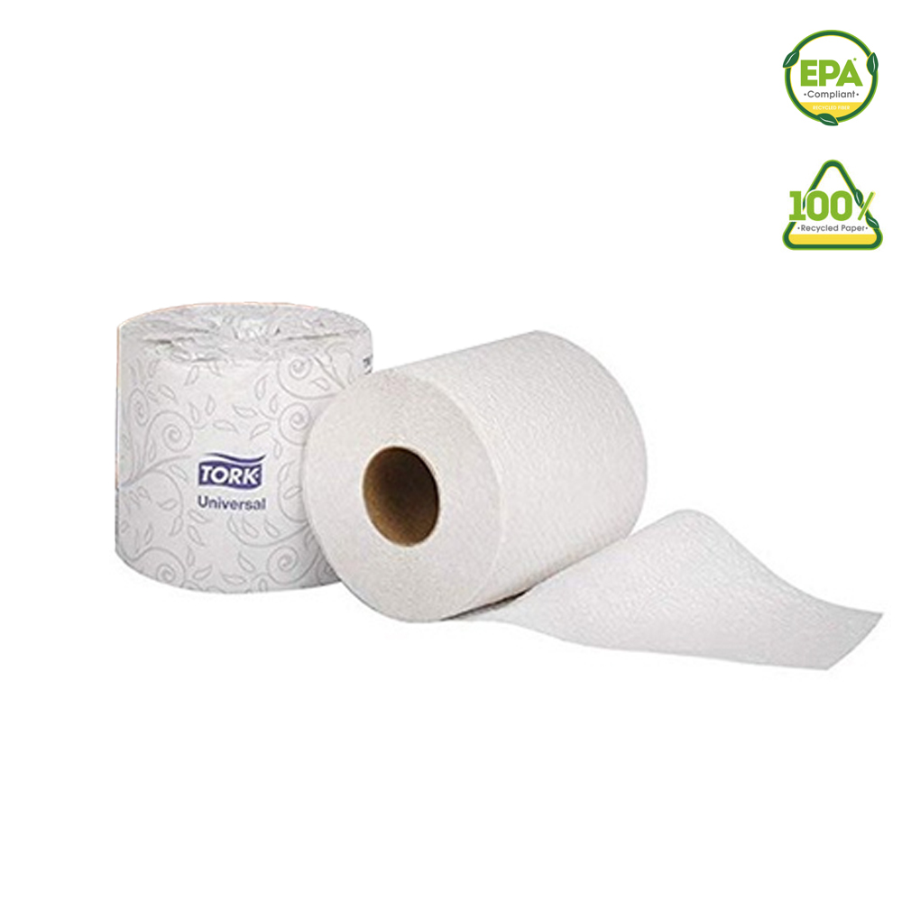 TM1616S Tork Bathroom Tissue White 2 ply 4"x3.75" 500 Sheets 96/cs - TM1616S TORK 2PLY 500SHT TTISS