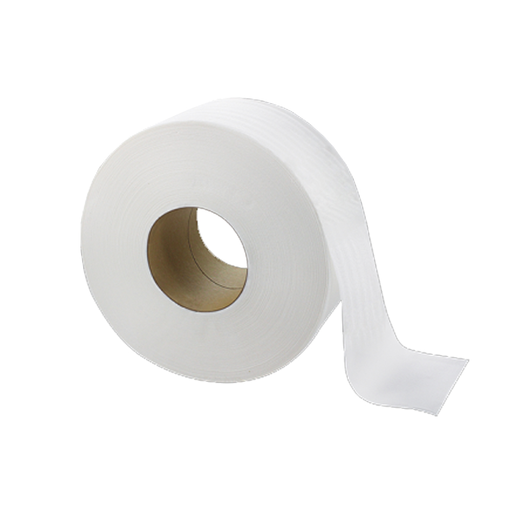 23501 Livi VPG Bathroom Tissue White  2 ply Jumbo Roll 9"x1000' 12/cs
