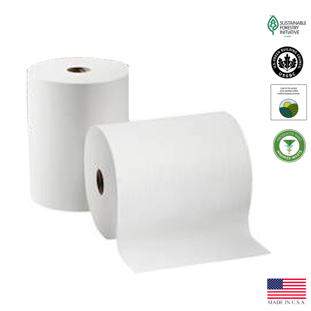 89460 Enmotion Roll Towel White 1 ply 10"x800' 6/cs