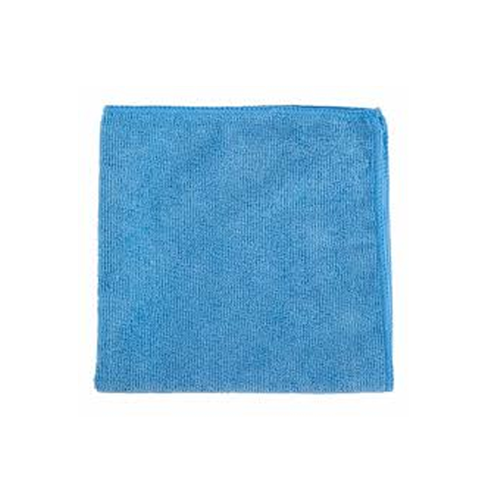 B0052-200 Blue 16"x16" Microfiber Cloth 200/cs - B0052-200 16X16 BLU MICROFIBER
