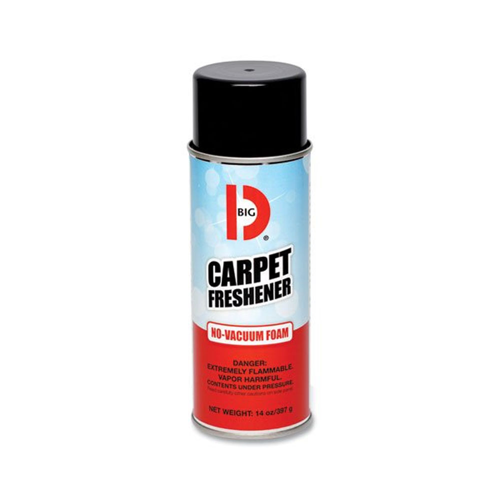 241 Big D No-Vacuum 14 oz. Aerosol Foaming Carpet Freshener w/ Fresh Scent