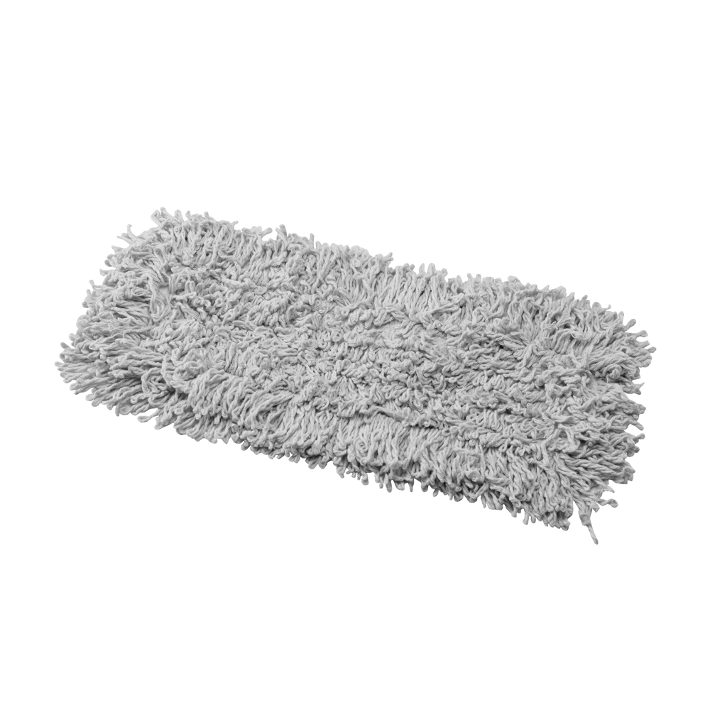 N8524 White 5"x24" Disposable Loop End Dust Mop 1 ea. - N8524 5x24 WH DSPOSABLE DSTMOP
