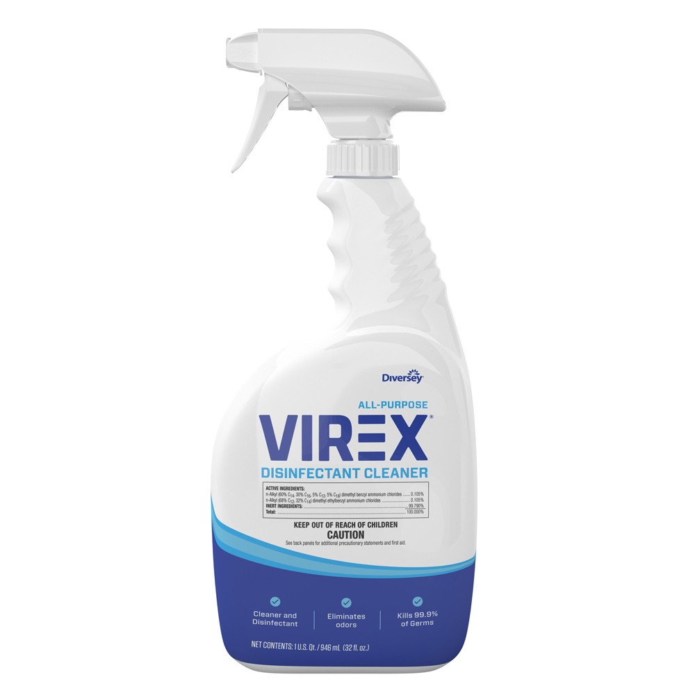 CBD540533 Virex 32 oz. All Purose Disinfectant    Cleaner 8/cs - CBD540533 VIREX DISINFECT 8/32