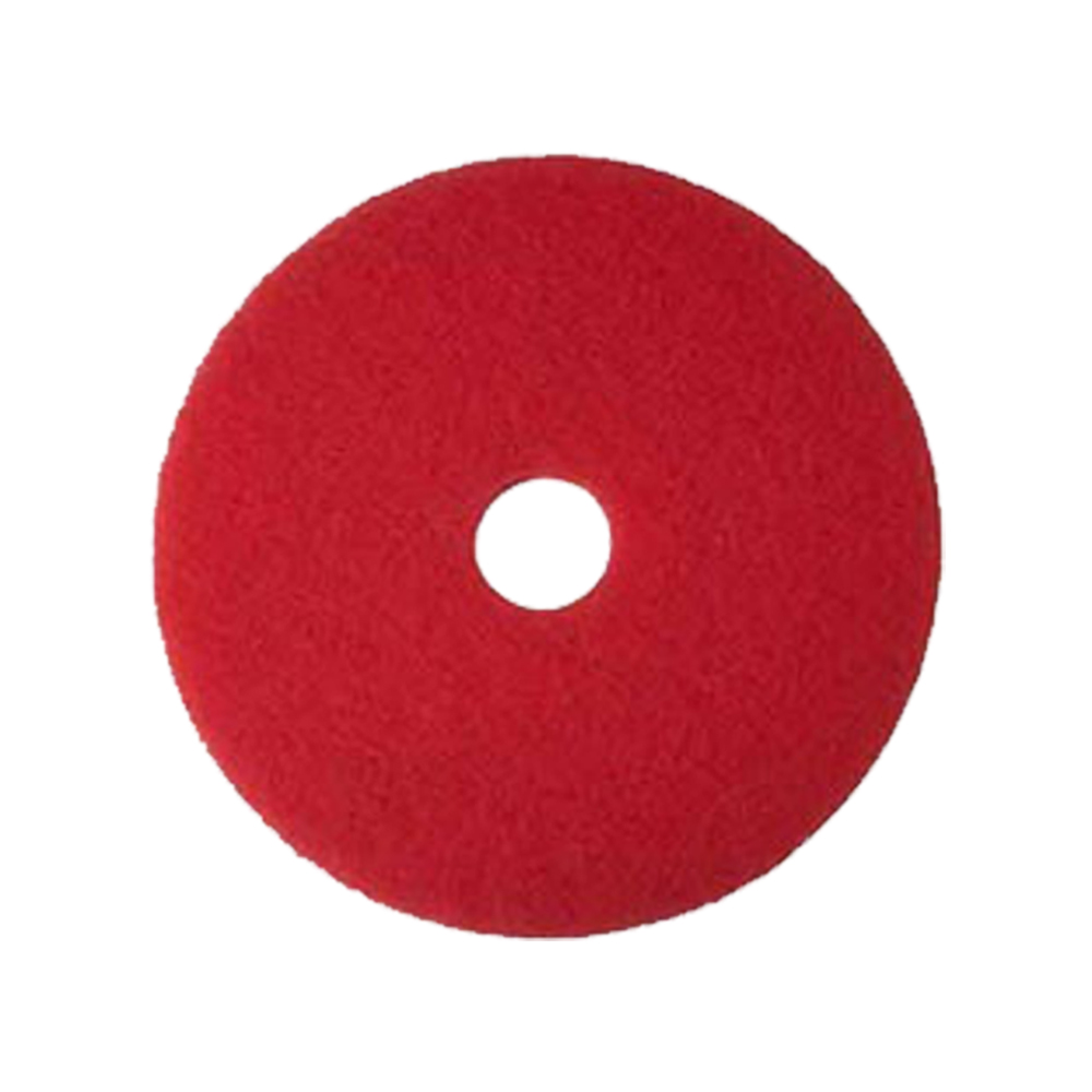 5100N-19 Niagara 19" Red Red Buffing Floor Pad    5/cs