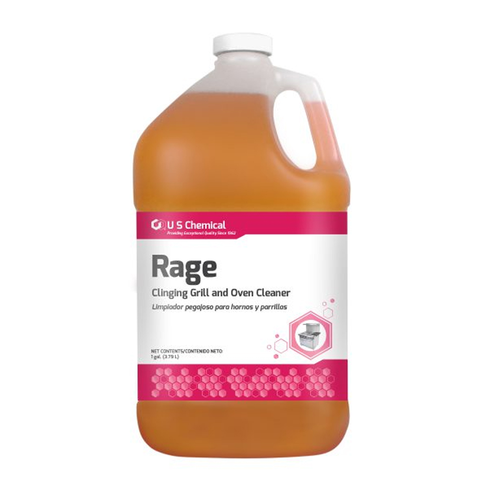 057621 Rage 1 Gal. Clinging Oven & Grill Cleaner  4/cs