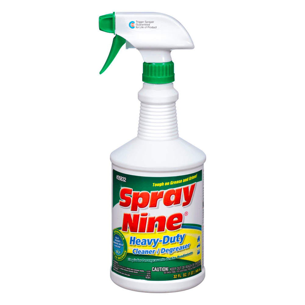 26832 Spray Nine 32 oz. RTU Heavy-Duty Cleaner/Degreaser & Disinfectant Trigger Spray  12/cs