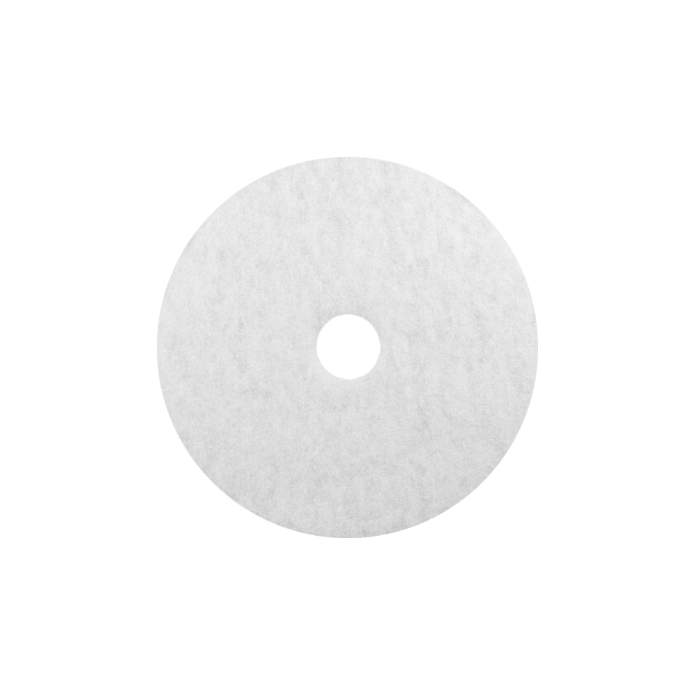 4100N-12 Niagara 12" White Polishing Floor Pad    5/cs