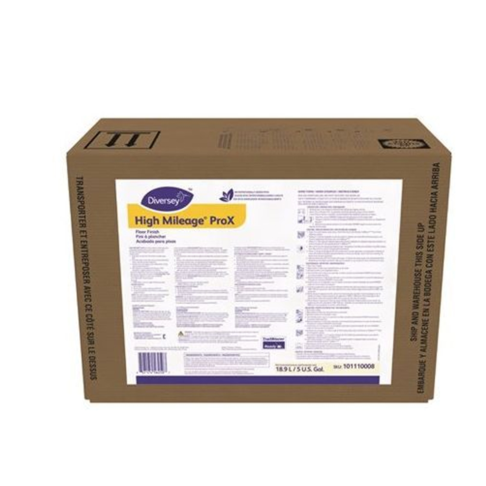 101110008 Hi-Mileage Pro X 5 Gallon Floor Finish 1ea.