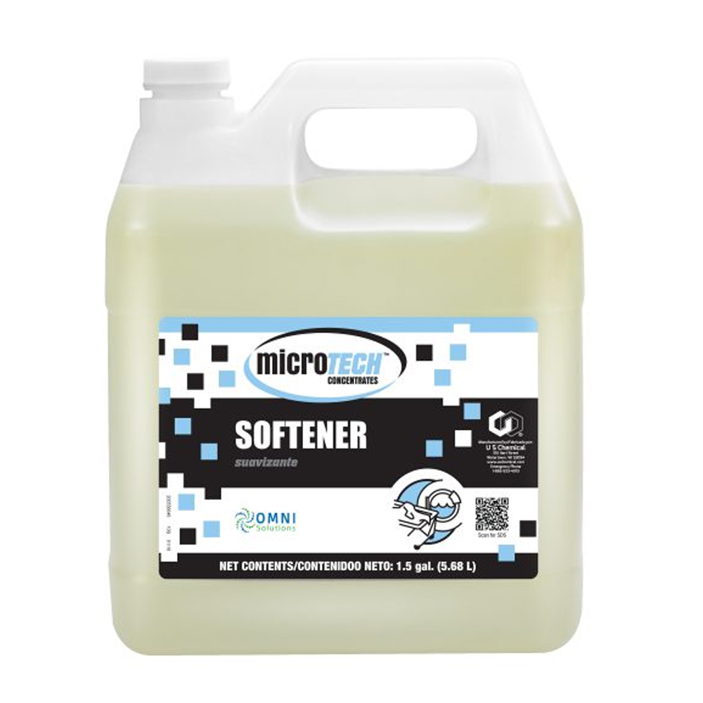 5336478 MicroTECH 1.5 Gallon Fabric Softener 2/cs - 5336478 MCTEC SOFTNER 2/1.5G