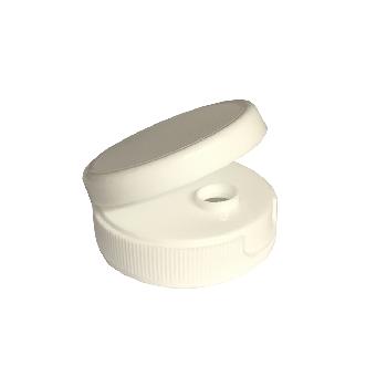 970200 White Hinge Top for 200TC Squeeze Bottles 12/cs