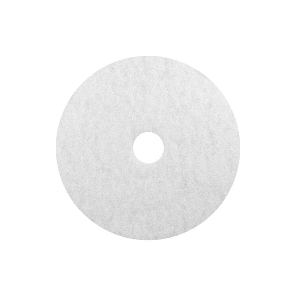 4100N-17 Niagara 17" White Polishing Floor Pad    5/cs