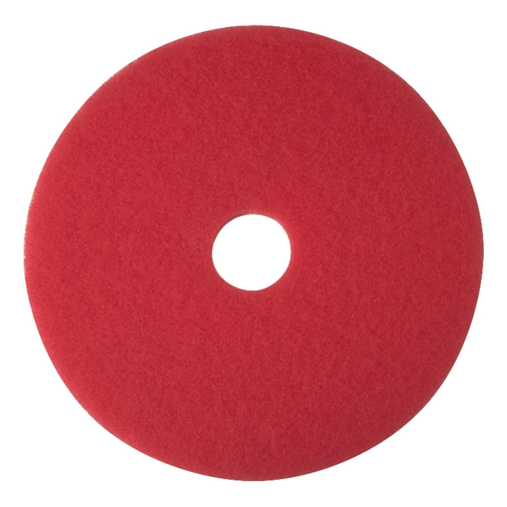 5100N-17 Niagara Red 17" Buffing Floor Pad 5/cs