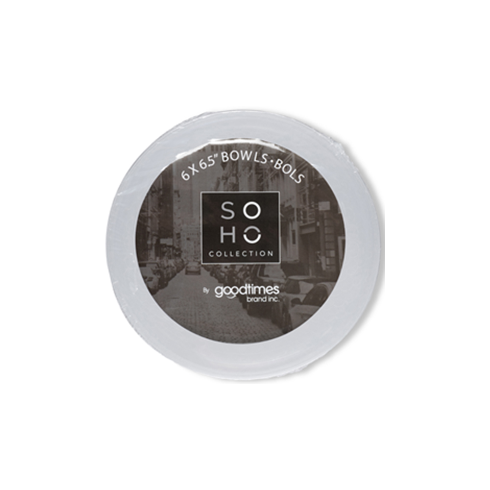 GT094 Soho Frost 6" Plastic Bowl 12/6 cs