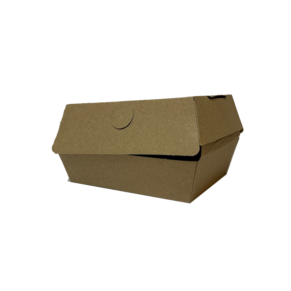 F344 Natural 4"x4"x2.81" Cardboard Container      600/cs