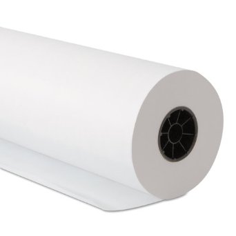 15" WH SELECT 15" White Butcher Paper Roll 1/roll