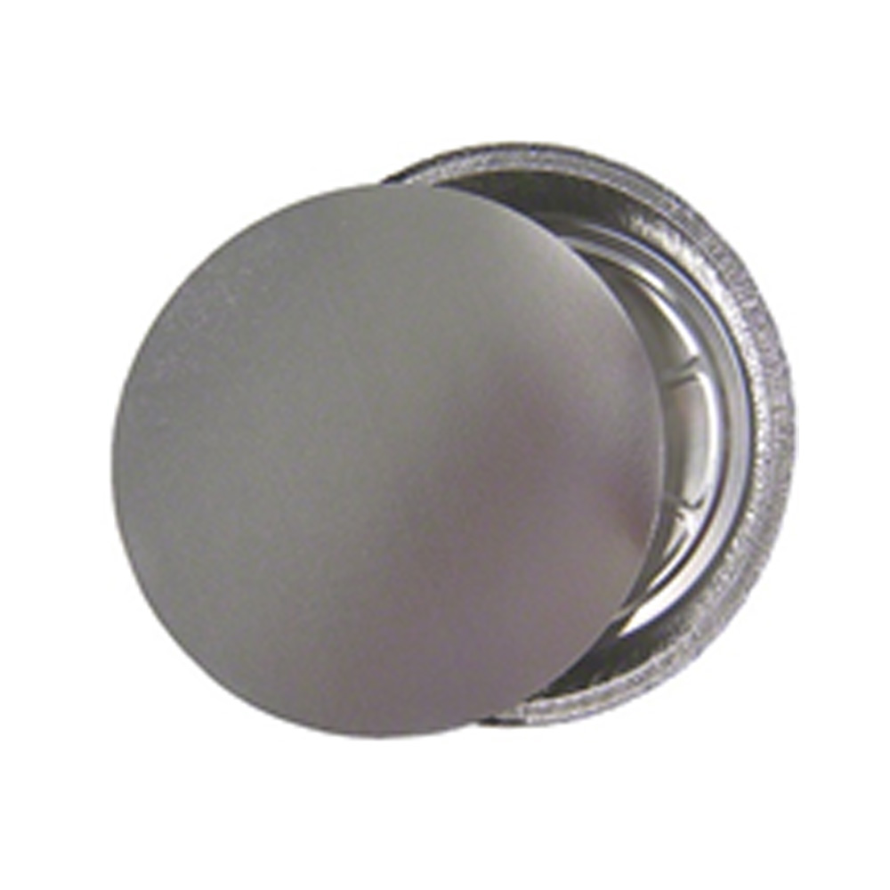 509-L200P Aluminum 9" Round Pan w/Board Lid Combo 200/cs - 509-L200P 9" ALUM RD COMBO