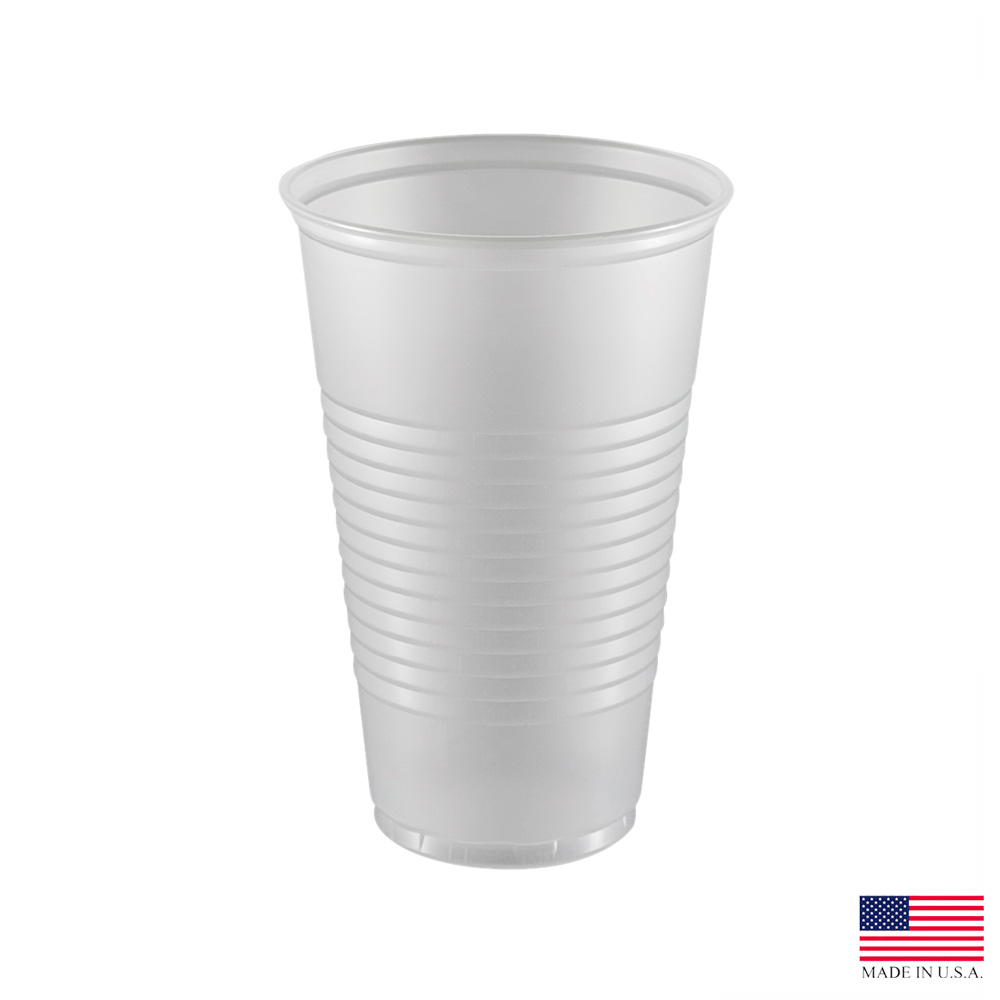 Y16T Translucent 16 oz. Tall High Impact Polystyrene Cold Cup 20/50 cs
