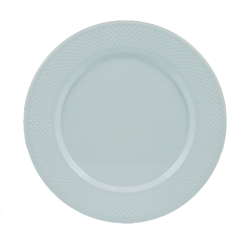 CC10000 Concord White 10.25" Plastic Plate 10/15 cs - CC10000 10.25"WHT CONC PLATE