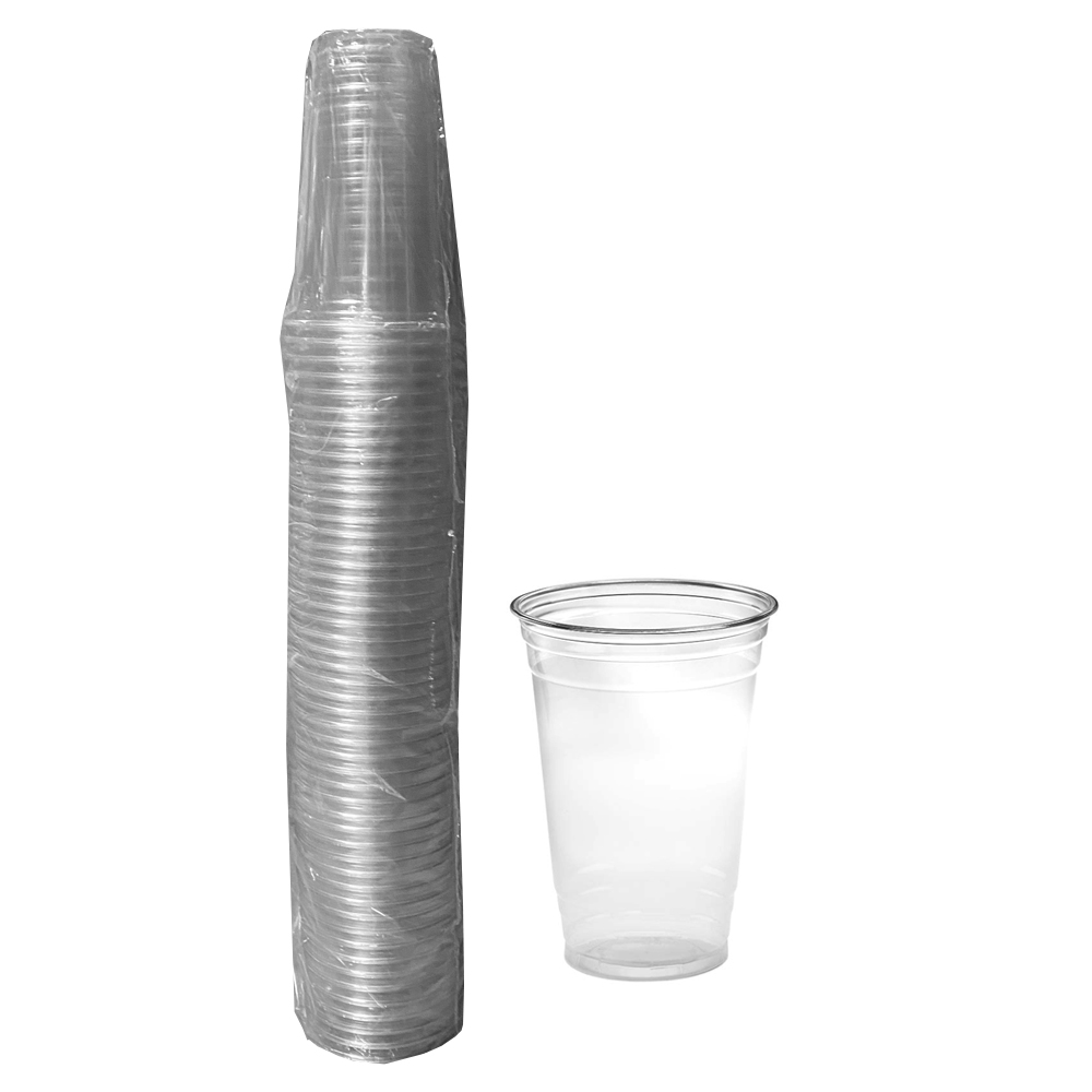 Dart 32AC 32 oz Ultra Clear Pedestal PET Plastic Cup (Case of 500)