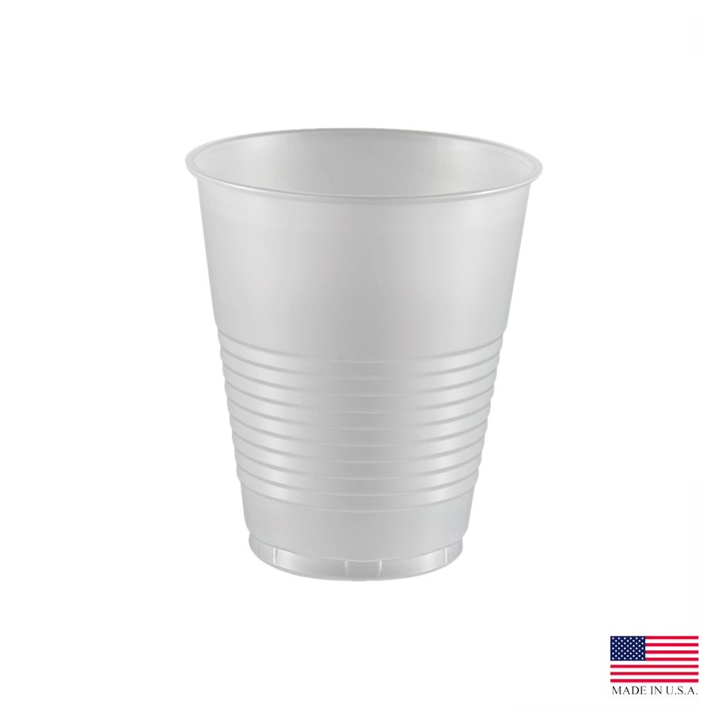 Y12S Translucent 12 oz. Squat High Impact Polystyrene Cold Cup 20/50 cs - Y12S DART TRANSLUCENT 12z CUP