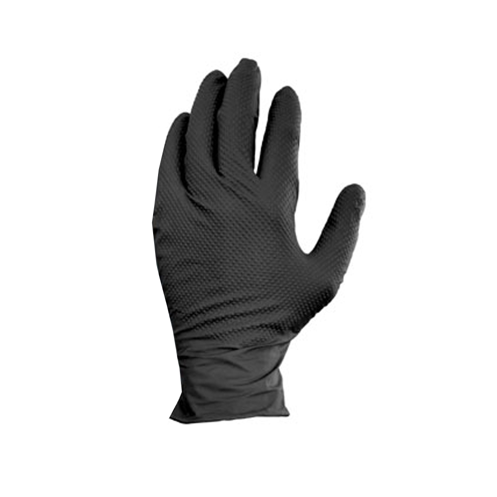 Gl N105fm Pro Works Black Medium Nitrile Gloves Powder Free 10100 Cs