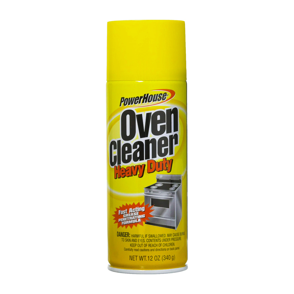 91097-12 PowerHouse 12 oz. Oven Cleaner Heavy-Duty Aerosol 12/cs