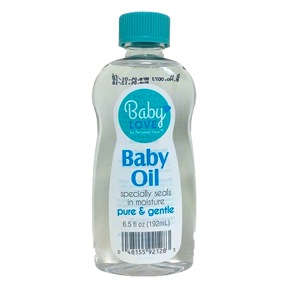 92128-12 Baby Love 6.5 oz. Baby Oil 12/cs - 92128-12 BABY OIL 6.5z