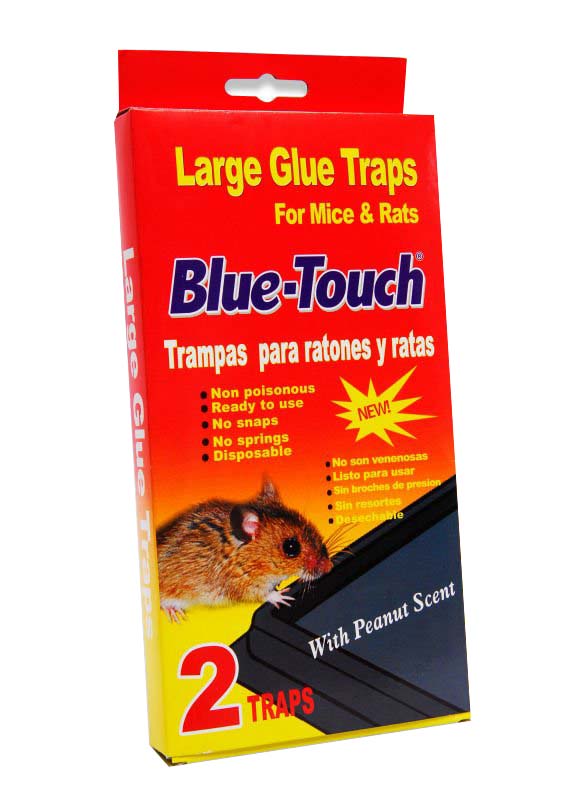 32202/32212 Large Glue Mouse Trap 2 Pack 48/2 cs - 32202/32212 LARGE GLUE TRAPS