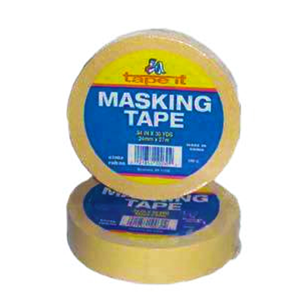 WPM225/30 Tan 2" 25 Yard Masking Tape 36/cs - WPM225/30 2" TAN MASKING TAPE