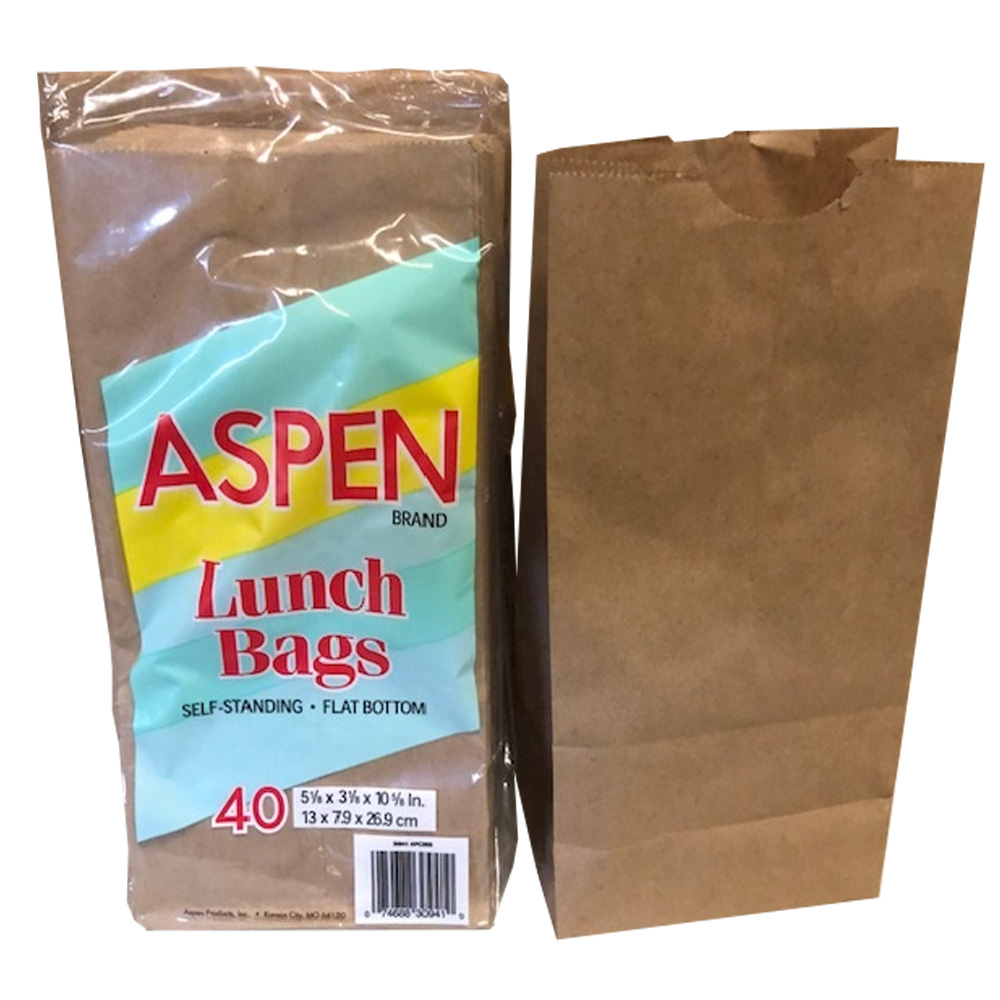 35940 Lunch Bag (Retail) Kraft Paper 24/40 CS