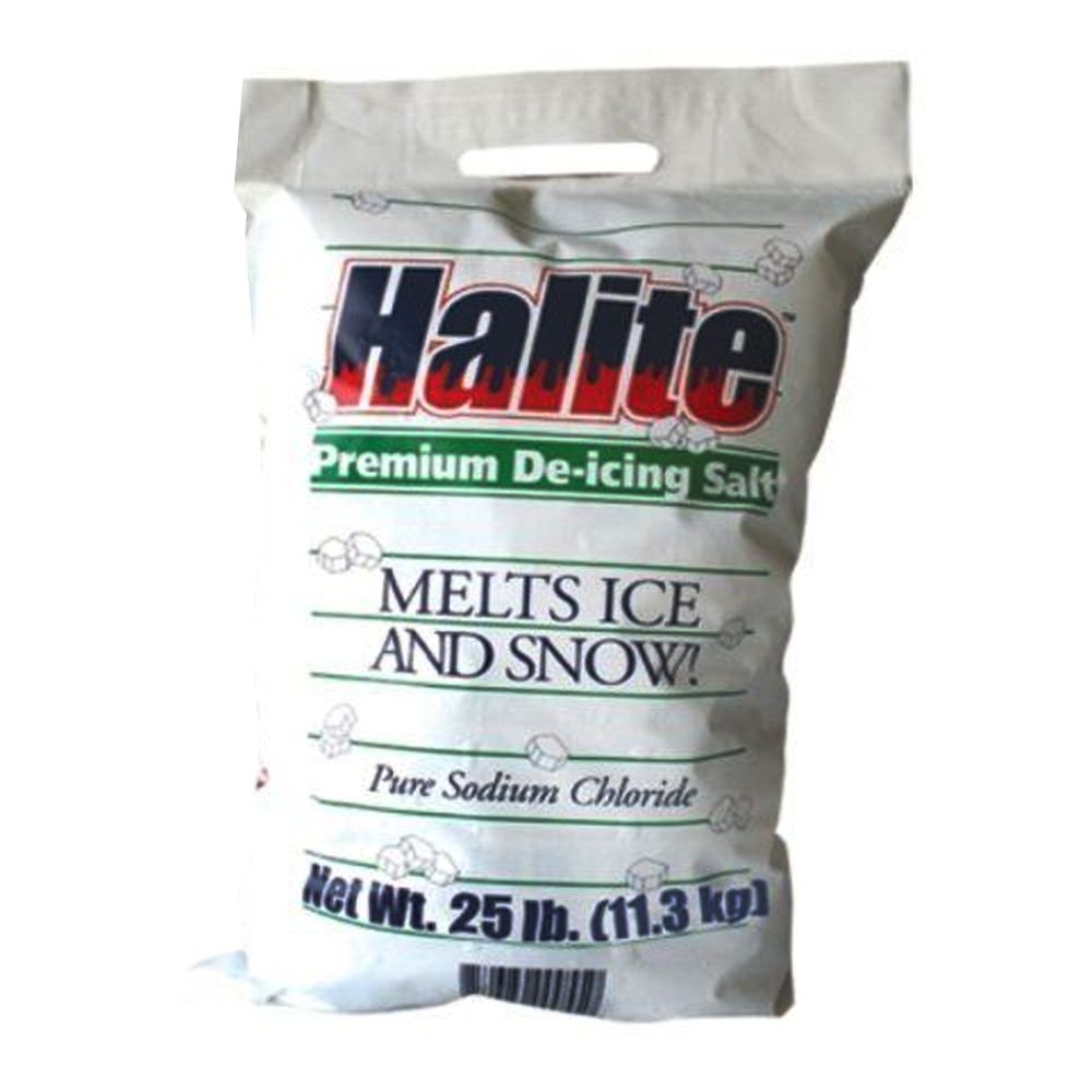 RS50/ 8551575 Halite 50 Lb. Bag Premium De-Icing Rock Salt Ice Melt 1 ...