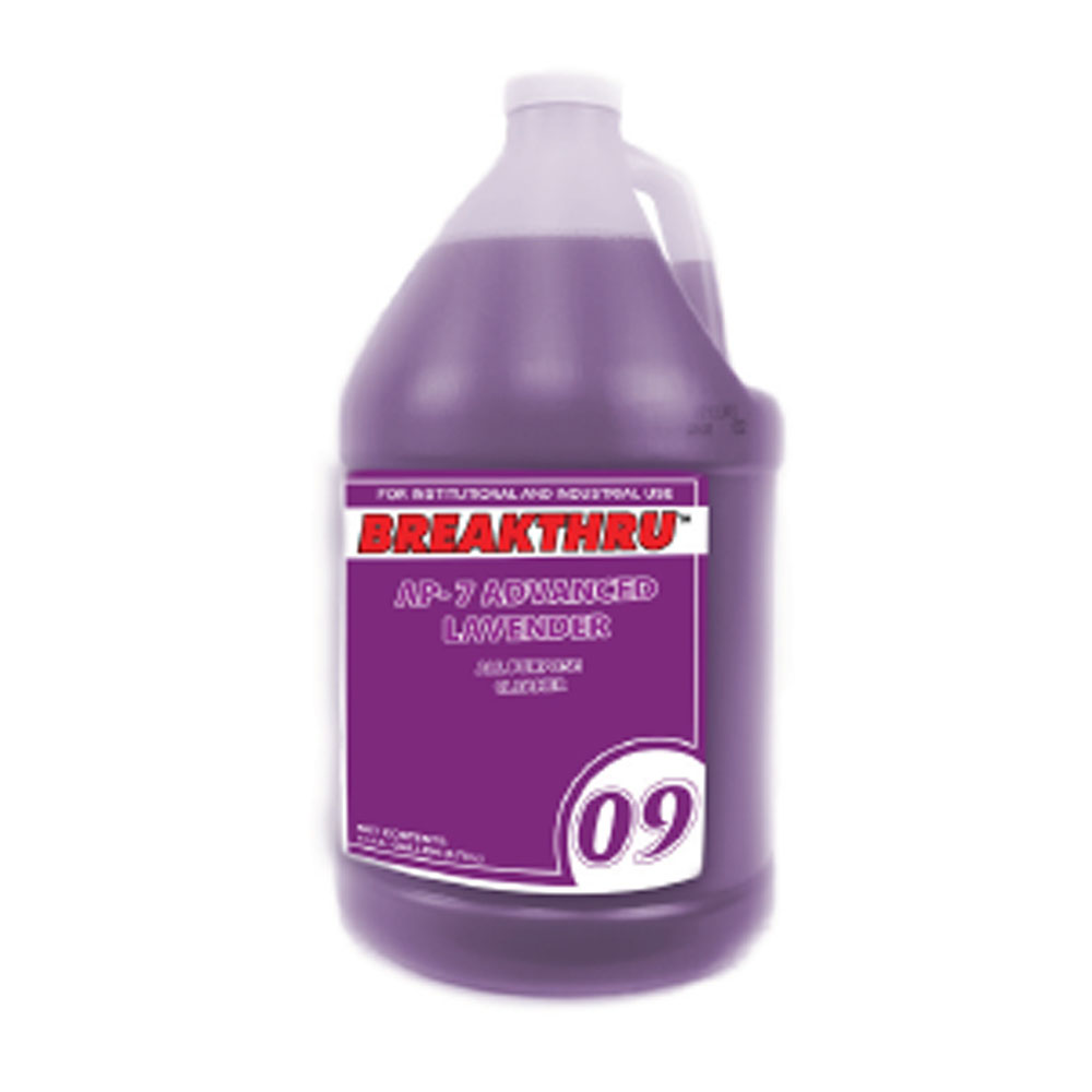 AP-7 1 Gal. No-Rinse Neutral PH Floor & All Purpose Cleaner 4/cs - AP-7 009 ADV LAVNDR A/P CLNR