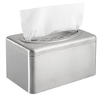 09924 Kleenex Stainless Steel Pop Up Hand Towel Cover 2/cs - 09924 KLEENEX BX TWL COVER DIS